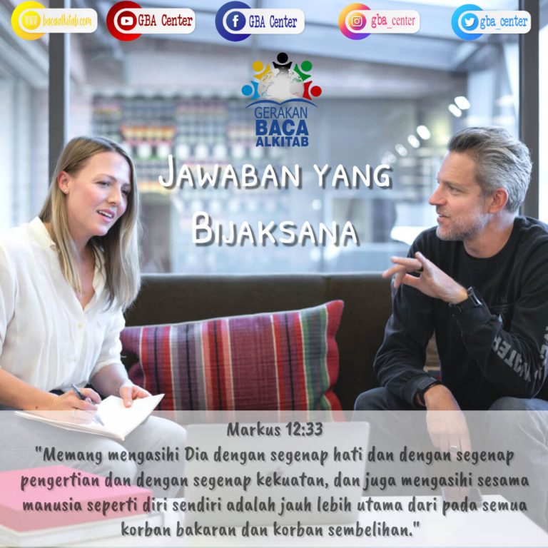 Jawaban yang Bijaksana