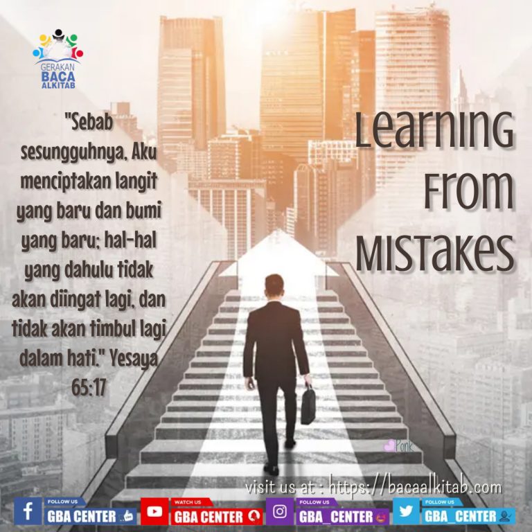 Learning From Mistakes