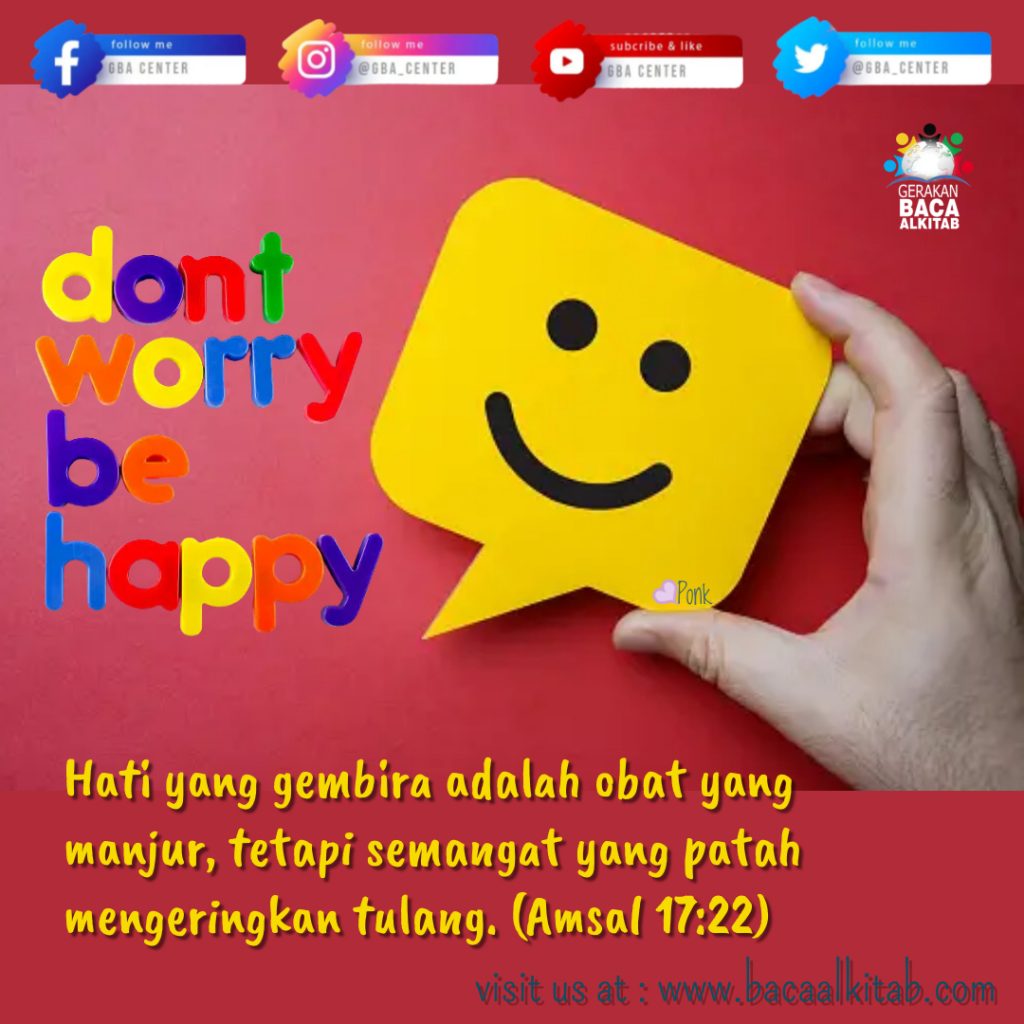 Don't Worry Be Happy!