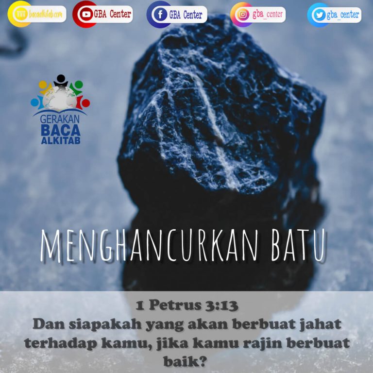 Menghancurkan Batu