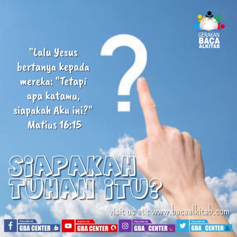 Siapakah Tuhan itu?