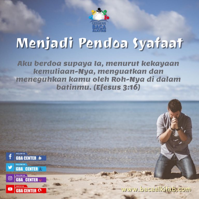 Menjadi Pendoa Syafaat