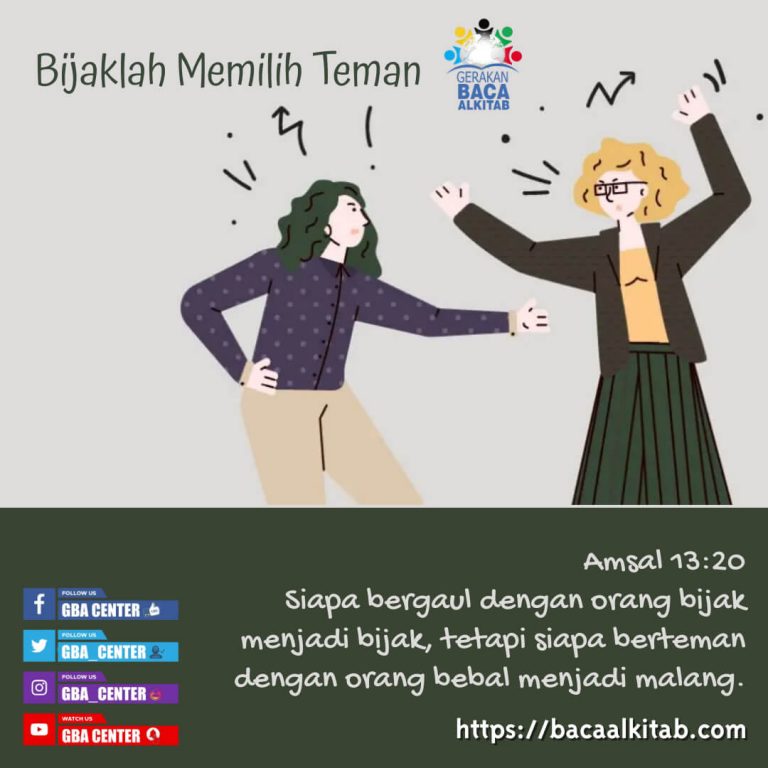 Bijaklah Memilih Teman