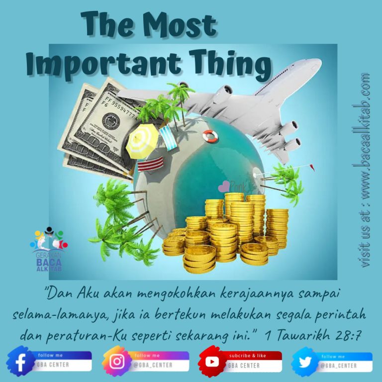 The Most Important Thing