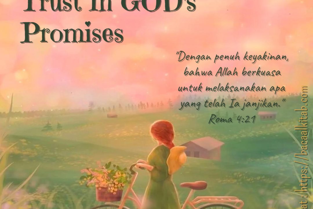 Trust In GOD's Promises