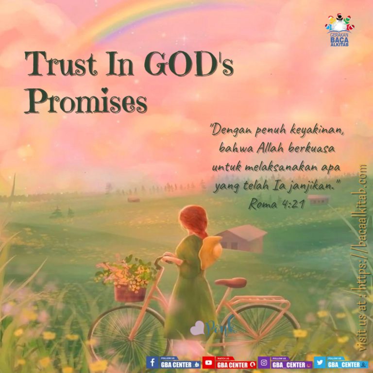 Trust In GOD's Promises