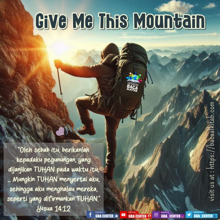 Give Me This Mountain