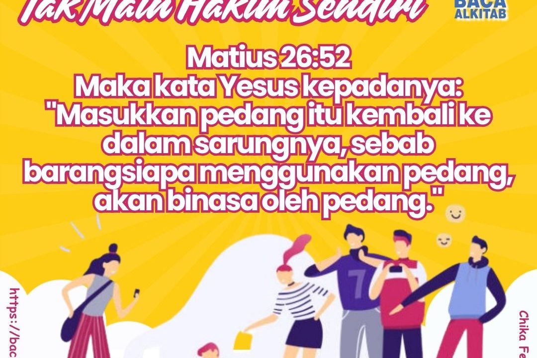 Tak Main Hakim Sendiri