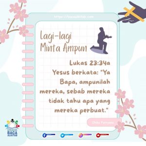 Lagi-lagi Minta Ampun