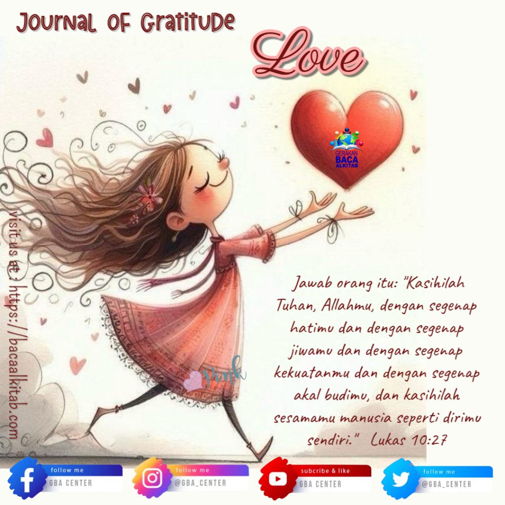 Journal of Gratitude: Love