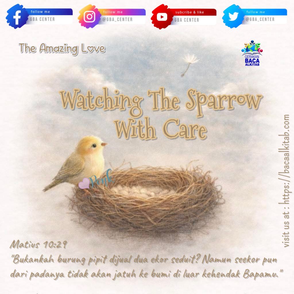 The Amazing Love: Watching The Sparrow With Care