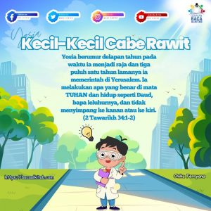 Yosia: Kecil-Kecil Cabe Rawit