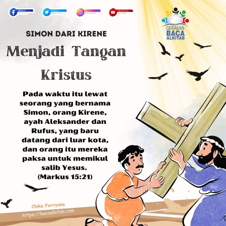 Simon dari Kirene: Menjadi Tangan Kristus