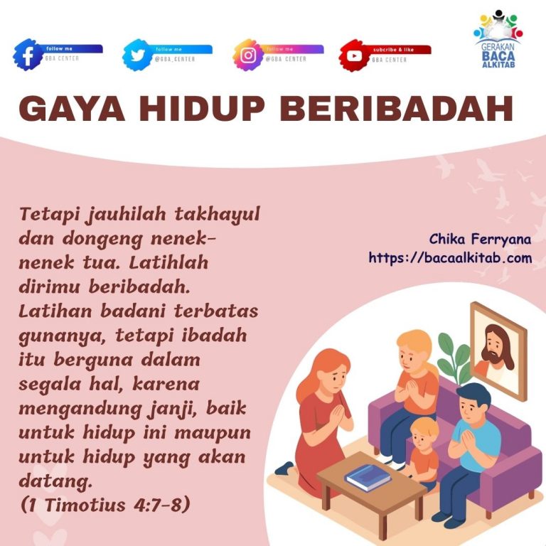 Gaya Hidup Beribadah