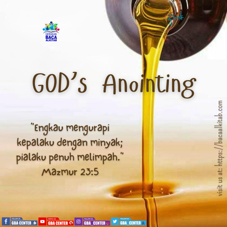 GOD's Anointing