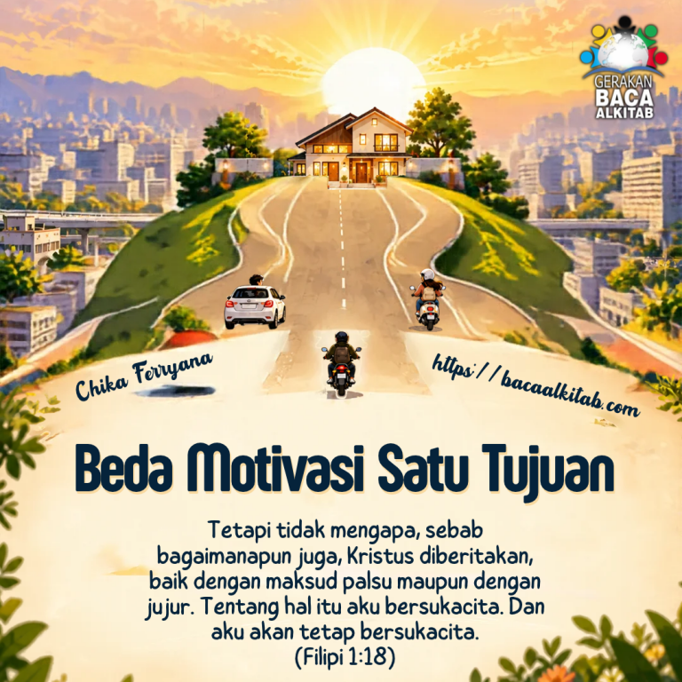 Beda Motivasi Satu Tujuan